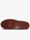 Dunk Low Top Sneakers Red Sepia - NIKE - BALAAN 3