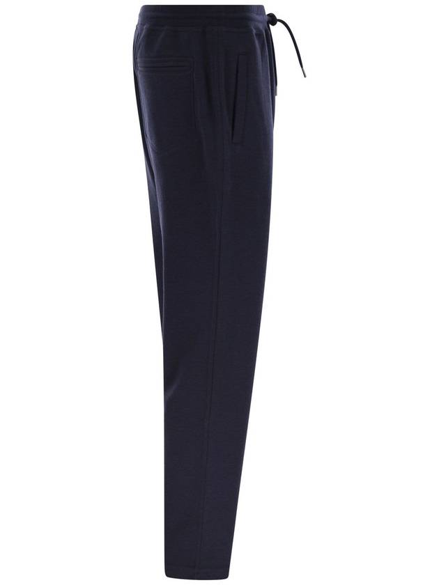 Sporty trousers in cashmere blend - BRUNELLO CUCINELLI - BALAAN 3