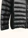 Vosges Short Down Jacket Black - MONCLER - BALAAN 3