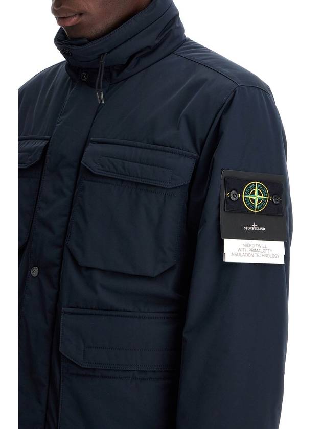 multi-pocket micro twill jacket - STONE ISLAND - BALAAN 4