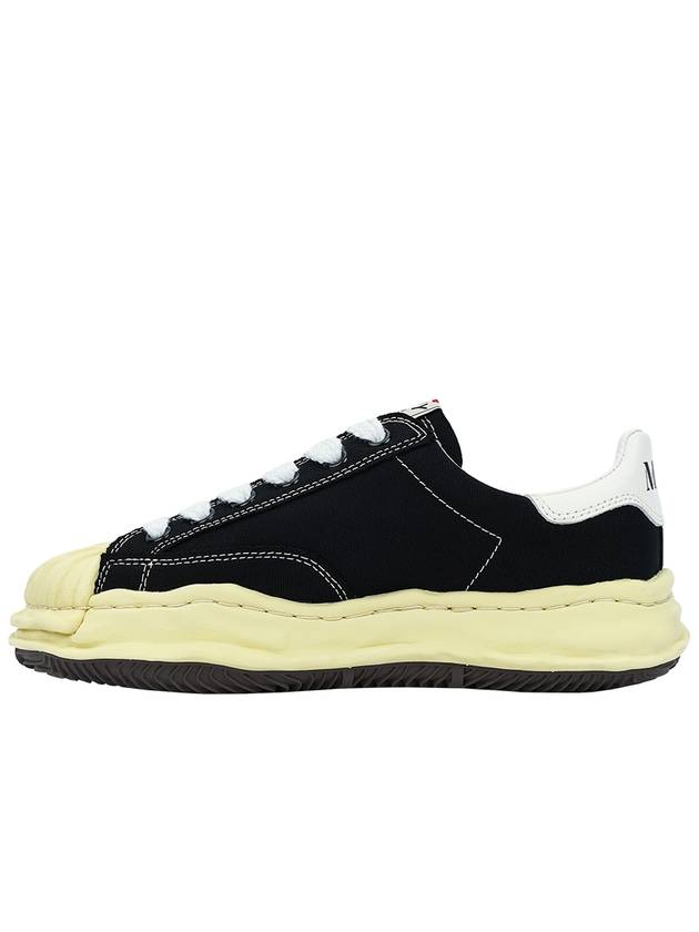 Blakey VL OG Sole Canvas Low-top Sneakers Black - MIHARA YASUHIRO - BALAAN 3