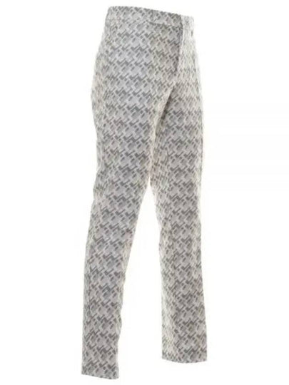 Elot Micro Bridge Print Pants Gray - J.LINDEBERG - BALAAN 2