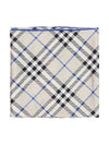 Check Silk Scarf Lichen - BURBERRY - BALAAN 3