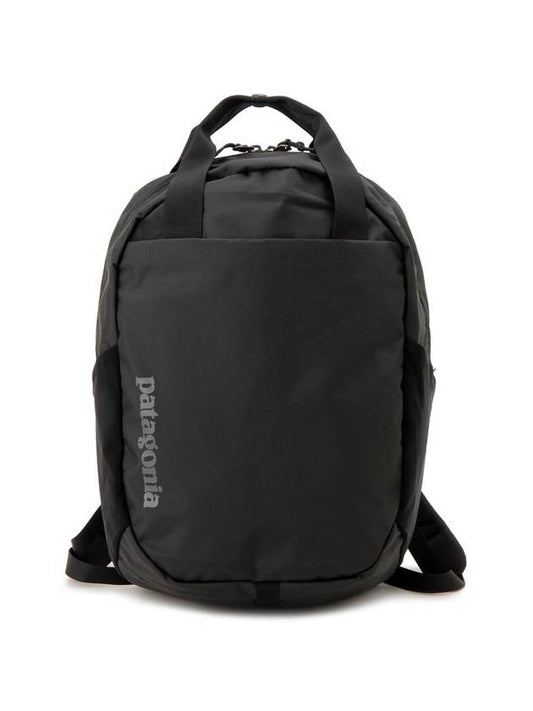 Atom logo print backpack black - PATAGONIA - BALAAN 1