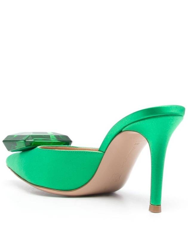 Gianvito Rossi With Heel Green - GIANVITO ROSSI - BALAAN 3