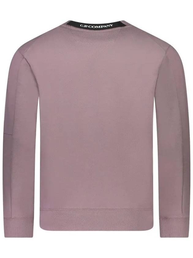 Diagonal Raised Fleece Lens Sweatshirt Purple - CP COMPANY - BALAAN 3