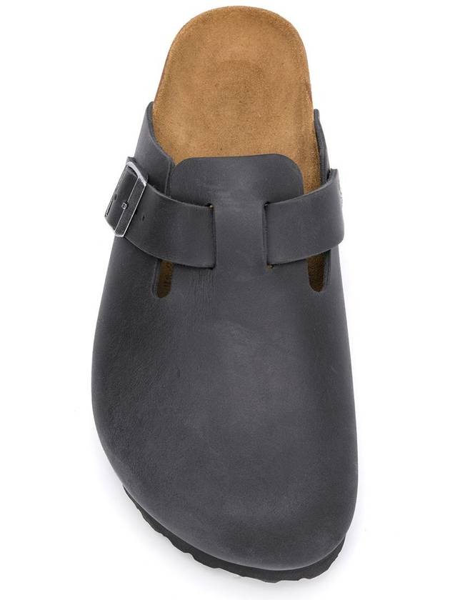 Leather Boston Sandals Black - BIRKENSTOCK - BALAAN 5