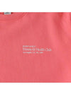 Fitness & Health Club Crew Neck Cotton Sweatshirt Strawberry - SPORTY & RICH - BALAAN 4