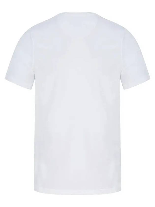 Men's Preppy Logo Short Sleeve T-Shirt White - BARBOUR - BALAAN 3