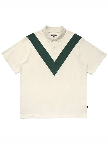 Wiz Collection Wizard Polo T Shirt CREAM - MALBON GOLF - BALAAN 1