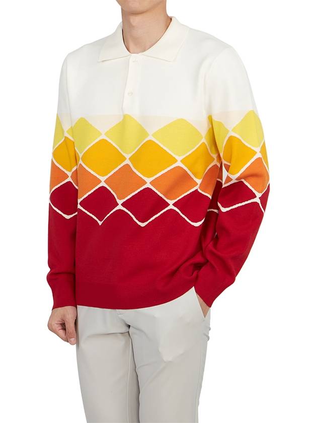 Golf Wear Men's Collar Knit AMKW08158 G098 - J.LINDEBERG - BALAAN 6