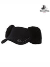 Women s Earmuff Visor 8714LXAS BLACK - BLACK&WHITE - BALAAN 1