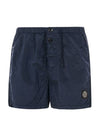 Men's Nylon Metal Swim Shorts Navy - STONE ISLAND - BALAAN 1