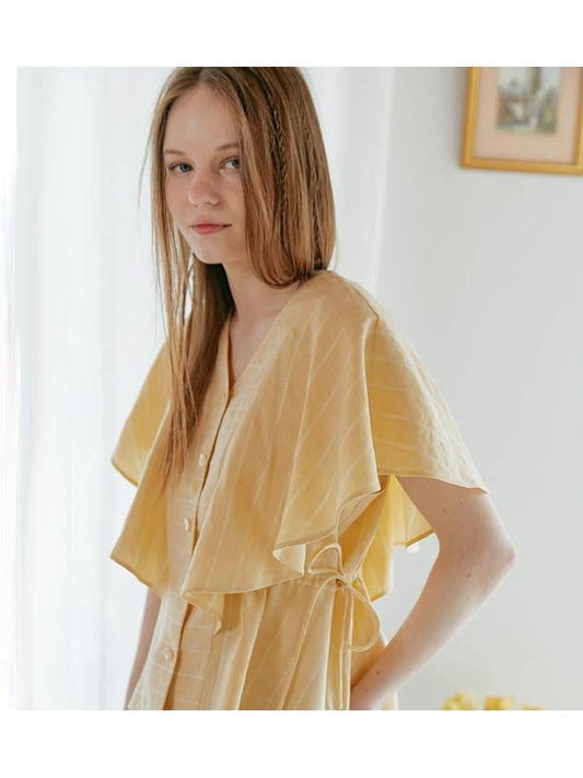 buttercup yellow blouse - AILE DE - BALAAN 1
