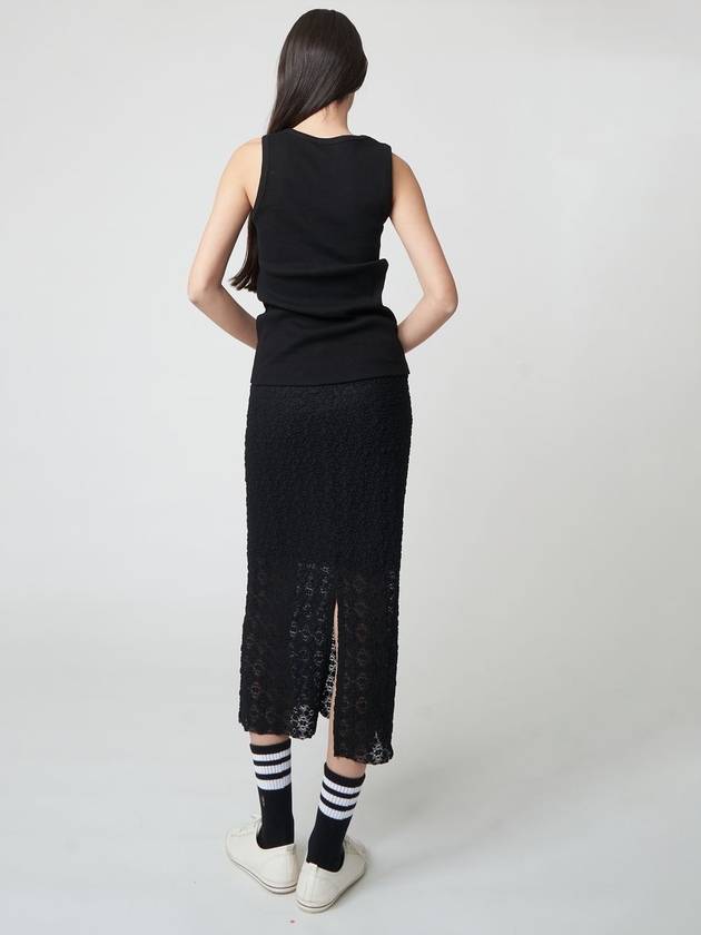 Ribbed Sleeveless Black - ATHPLATFORM - BALAAN 4