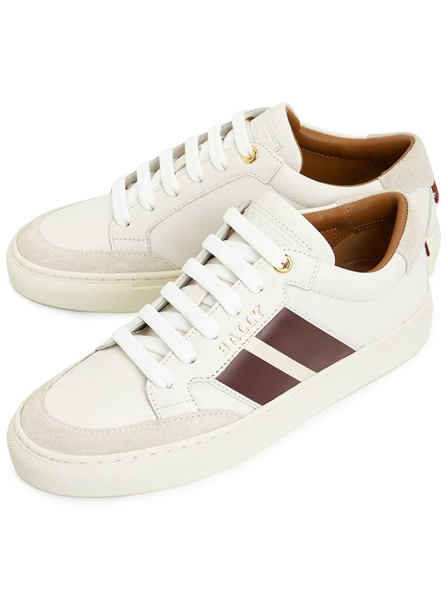 Women's Hely Low Top Sneakers Ivory - BALLY - BALAAN 2