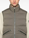 Seamless Tunnel Nylon Down Vest Green - STONE ISLAND - BALAAN 5