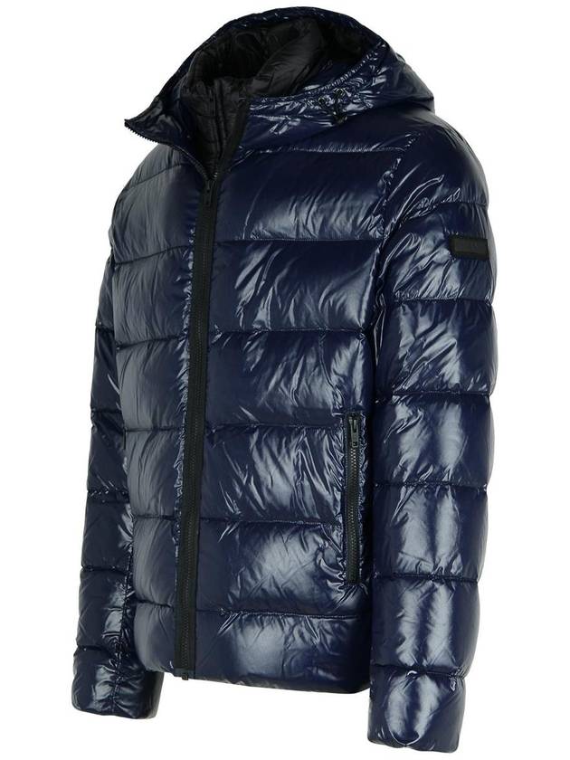 Fay Navy Polyamide Down Jacket - FAY - BALAAN 2