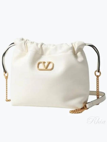 V Logo Signature Women s Chain Shoulder Bag P0Z87VNL 098 - VALENTINO - BALAAN 1