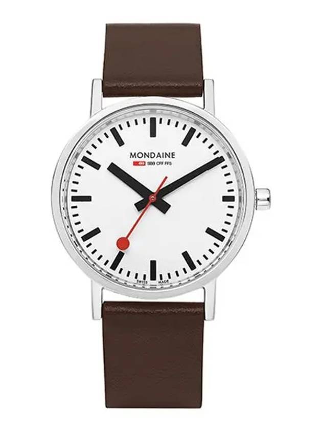 A660 30360 11SBGV Classic Vegan Men s Leather Watch - MONDAINE - BALAAN 2