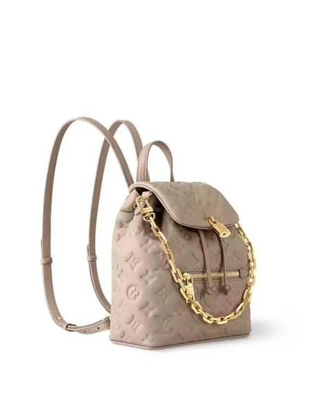 Coussin PM Backpack Beige Grey - LOUIS VUITTON - BALAAN 4