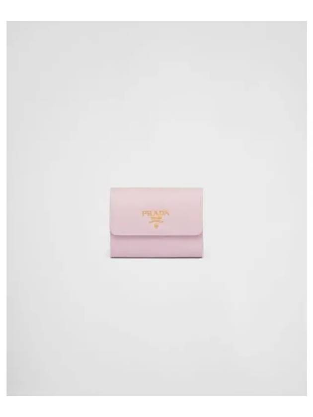 Saffiano Multicolor Half Wallet Alabaster - PRADA - BALAAN 2