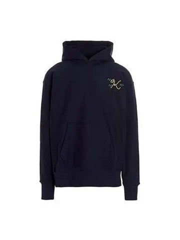 Tiger Tail Logo Hoodie Navy FC65SW422 4ME - KENZO - BALAAN 1