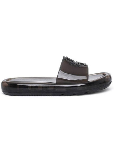 Bubble Jelly Slippers Black - TORY BURCH - BALAAN 1