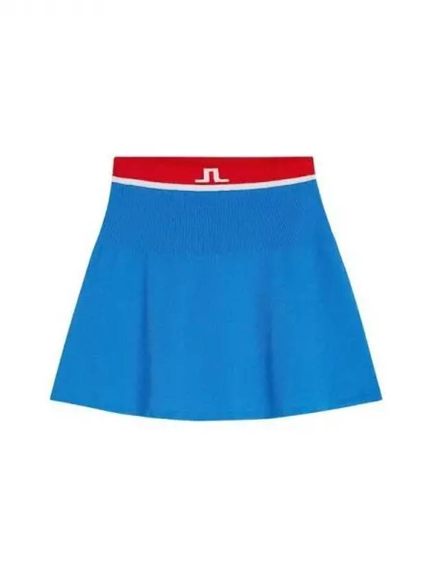 Golf Women Frida Spring Autumn Knee Skirt Blue Domestic Product GR5Y24070409191 - J.LINDEBERG - BALAAN 1