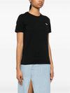 Baby Fox Patch Regular Short Sleeve T-Shirt Black - MAISON KITSUNE - BALAAN 5