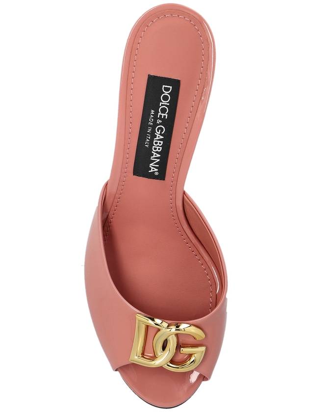 Dolce & Gabbana Heeled Mules, Women's, Pink - DOLCE&GABBANA - BALAAN 6