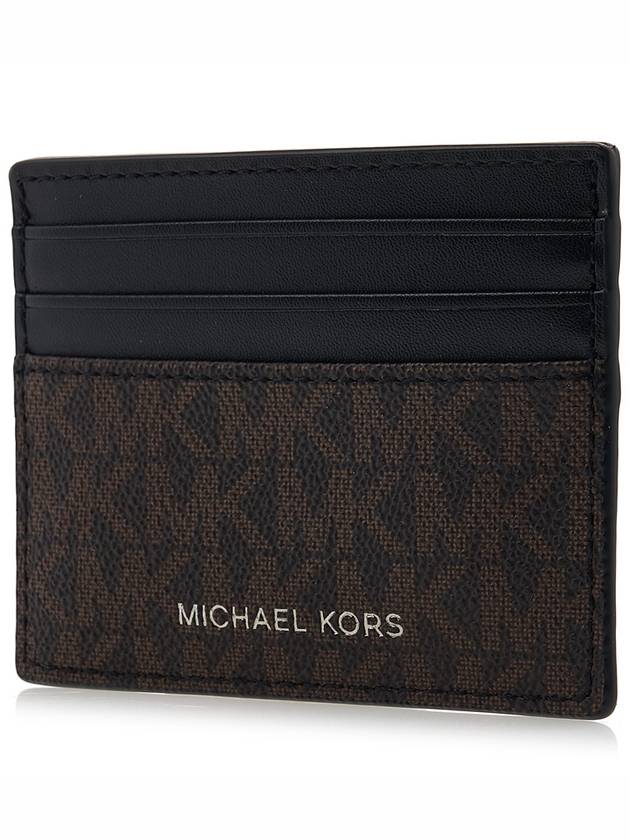 Men's Greyson Logo Card Wallet Brown - MICHAEL KORS - BALAAN 3