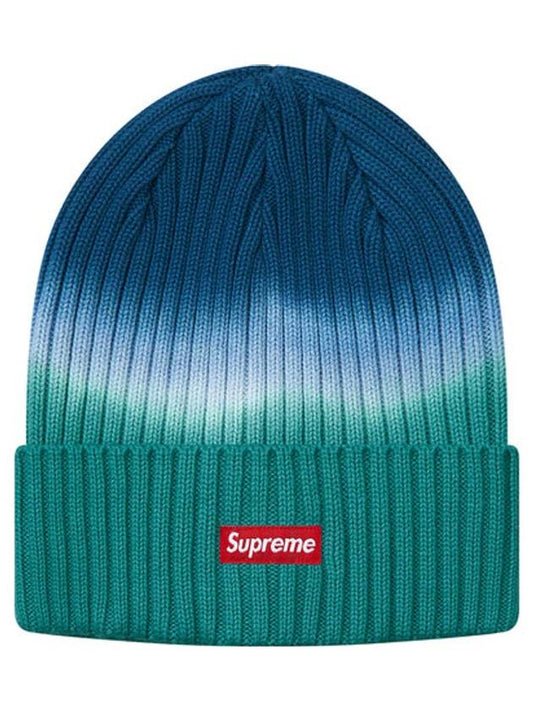 Overdyed Beanie Lime Teal Tdye - SUPREME - BALAAN 1