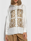 Regno Logo Silk Shirt White 1116094106002 - MAX MARA - BALAAN 2