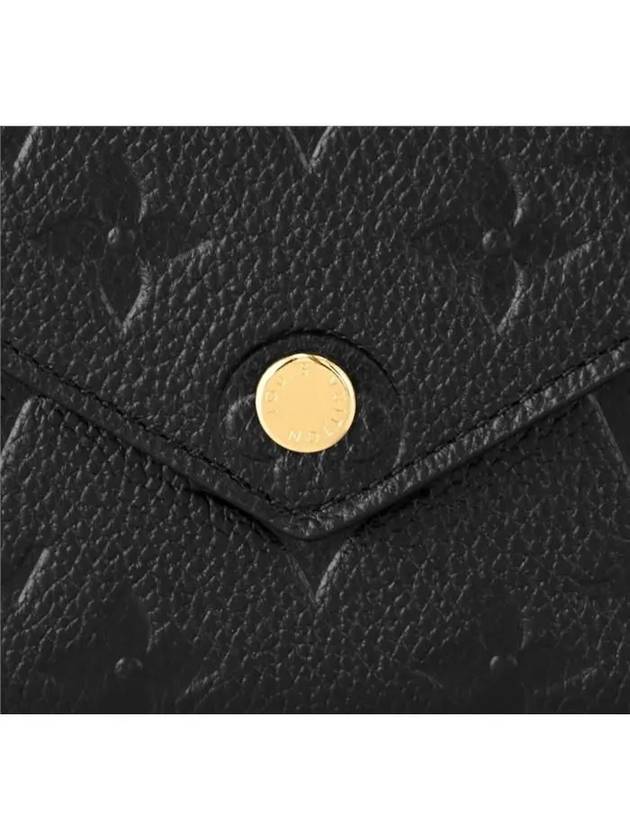 Victorine Wallet Monogram Empreinte Black - LOUIS VUITTON - BALAAN 6