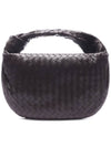 Intrecciato Jody Small Shoulder Bag Dark Brown - BOTTEGA VENETA - BALAAN 3