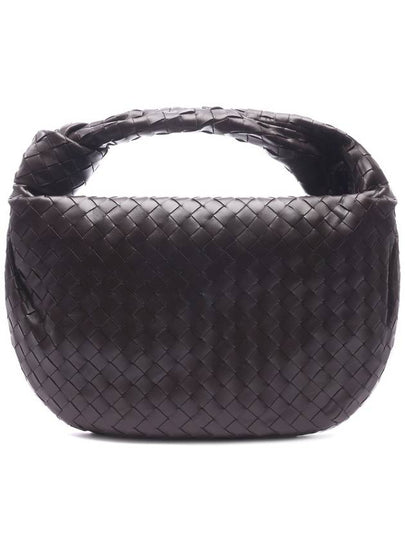 Intrecciato Jody Small Shoulder Bag Dark Brown - BOTTEGA VENETA - BALAAN 2