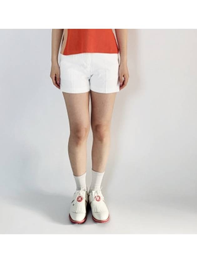 Women's Gwen Shorts White - J.LINDEBERG - BALAAN 5