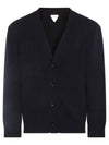 Classic Cashmere Cardigan Navy - BOTTEGA VENETA - BALAAN 2