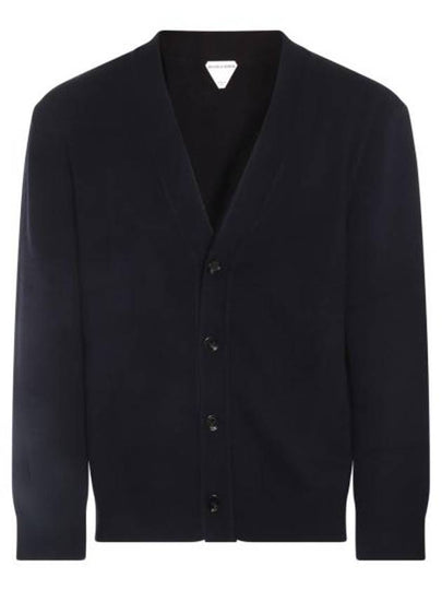 Classic Cashmere Cardigan Navy - BOTTEGA VENETA - BALAAN 2