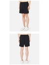 Pocket Heart Logo Swim Shorts Black - AMI - BALAAN 6