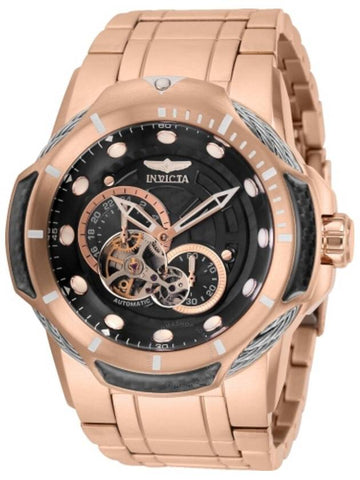 Invicta Bolt Automatic Black Dial Open Heart Men's Watch 31953 - INVICTA - BALAAN 1