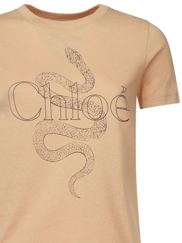 Chloè T-shirts and Polos Beige - CHLOE - BALAAN 3