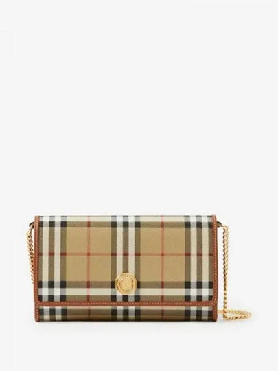 Vintage Check Chain Mini Cross Bag Archive Beige - BURBERRY - BALAAN 2