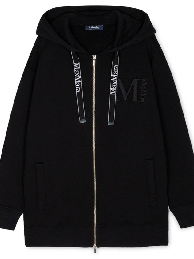 Women s Northtalk Black Hooded Zip Up 99260133600 005 - MAX MARA - BALAAN 3