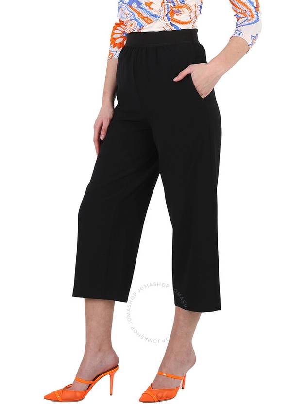 Stella McCartney Ladies Black Flared Cropped Tailored Trousers, Brand Size 36 (Brand Size 2) - STELLA MCCARTNEY - BALAAN 2