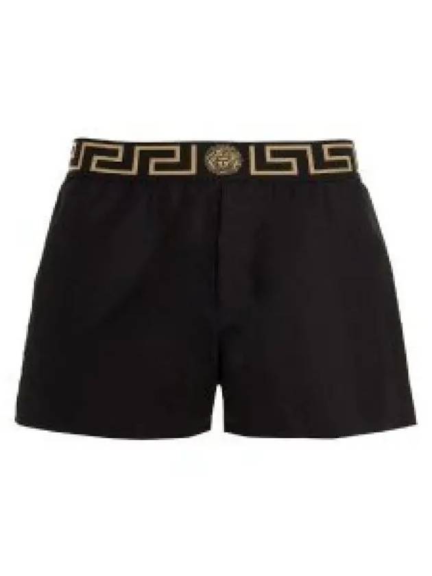 Greca Border Swim Shorts Black - VERSACE - BALAAN 2