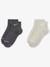 M Socks Everyday Cushion Wool Blend Ankle DQ6397 902 - NIKE - BALAAN 2