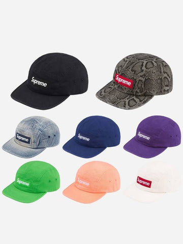 Washed Chino Twill Camp Cap 24SS - SUPREME - BALAAN 1