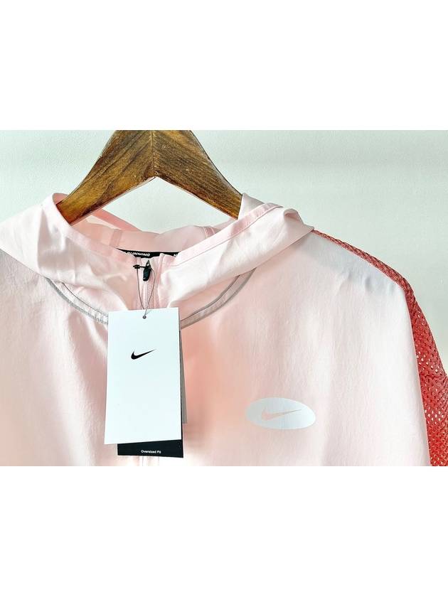 Women's Icon Clash Windbreaker Pink - NIKE - BALAAN 4